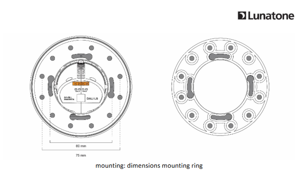 Cảm biến đo độ sáng DALI Lunatone - DALI LS slide 2