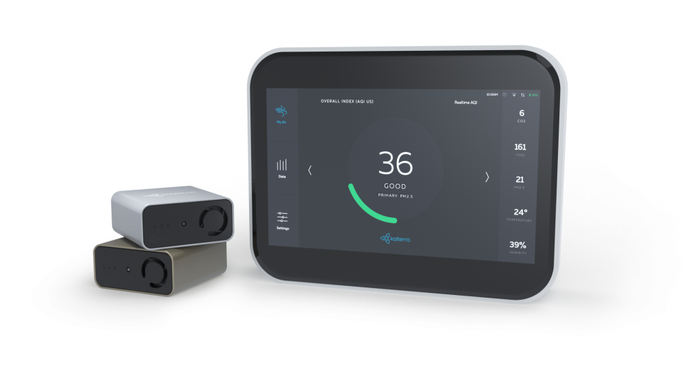 Màn Hình Giám Sát Chất Lượng Không Khí  Tích Hợp IOT - Kaiterra Sensedge SE-100 slide 3