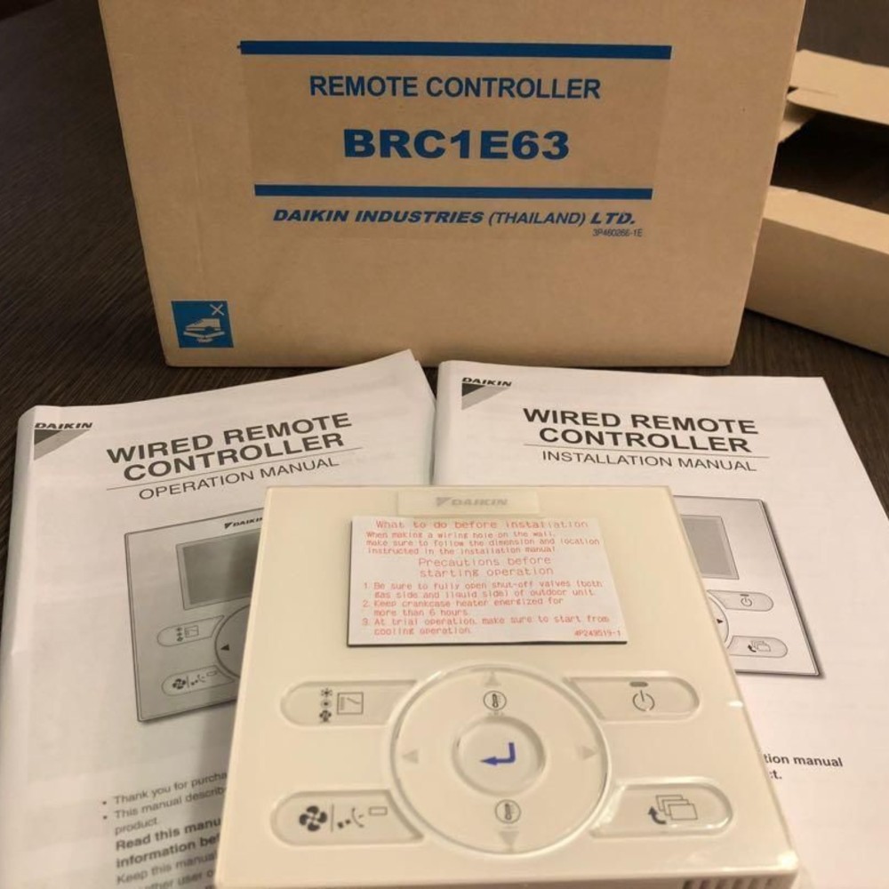[NEW] Bảng điều khiển điều hoà Daikin có dây - BRC1E63 slide 1