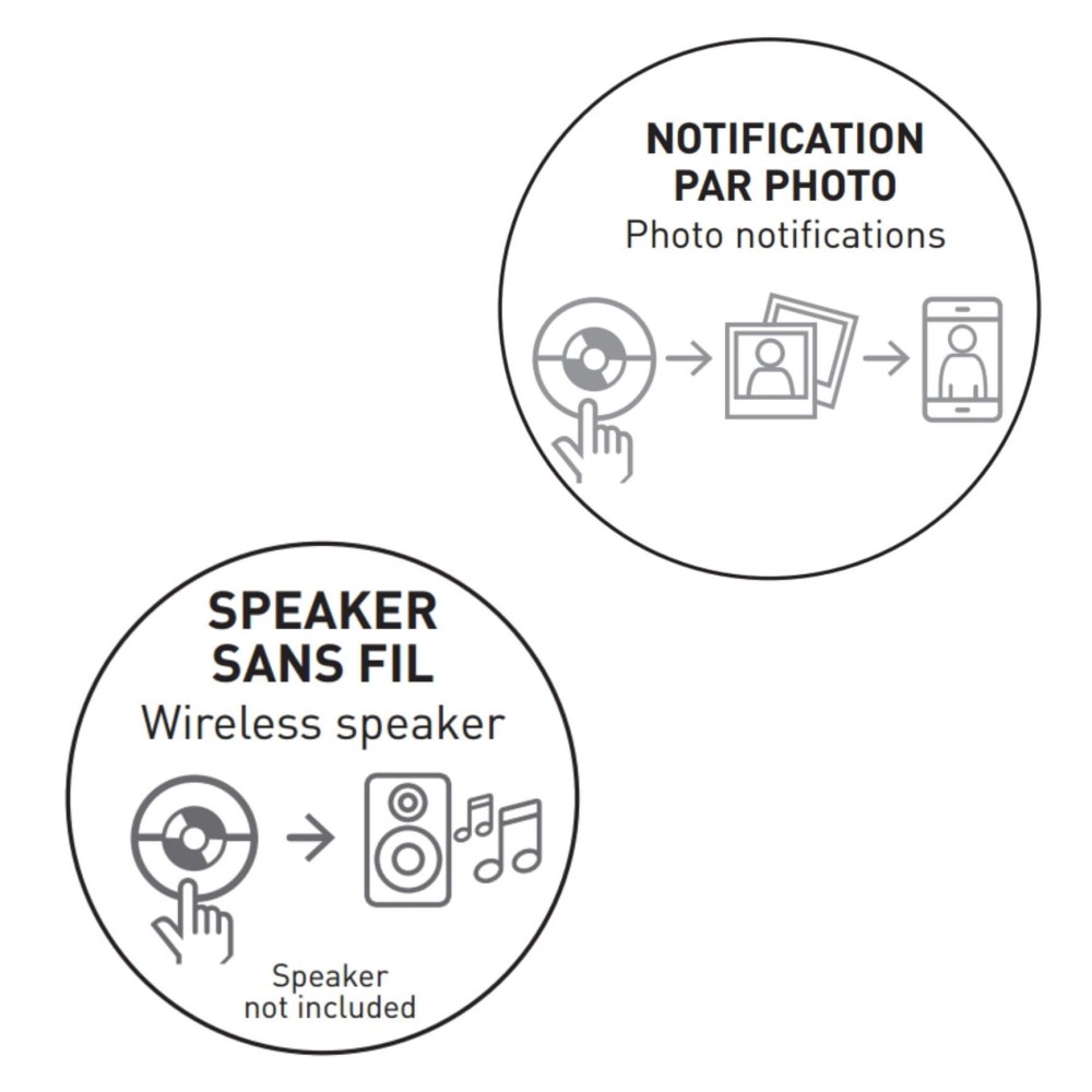 Nút bấm chuông cửa đen Legrand - 094231 slide 3