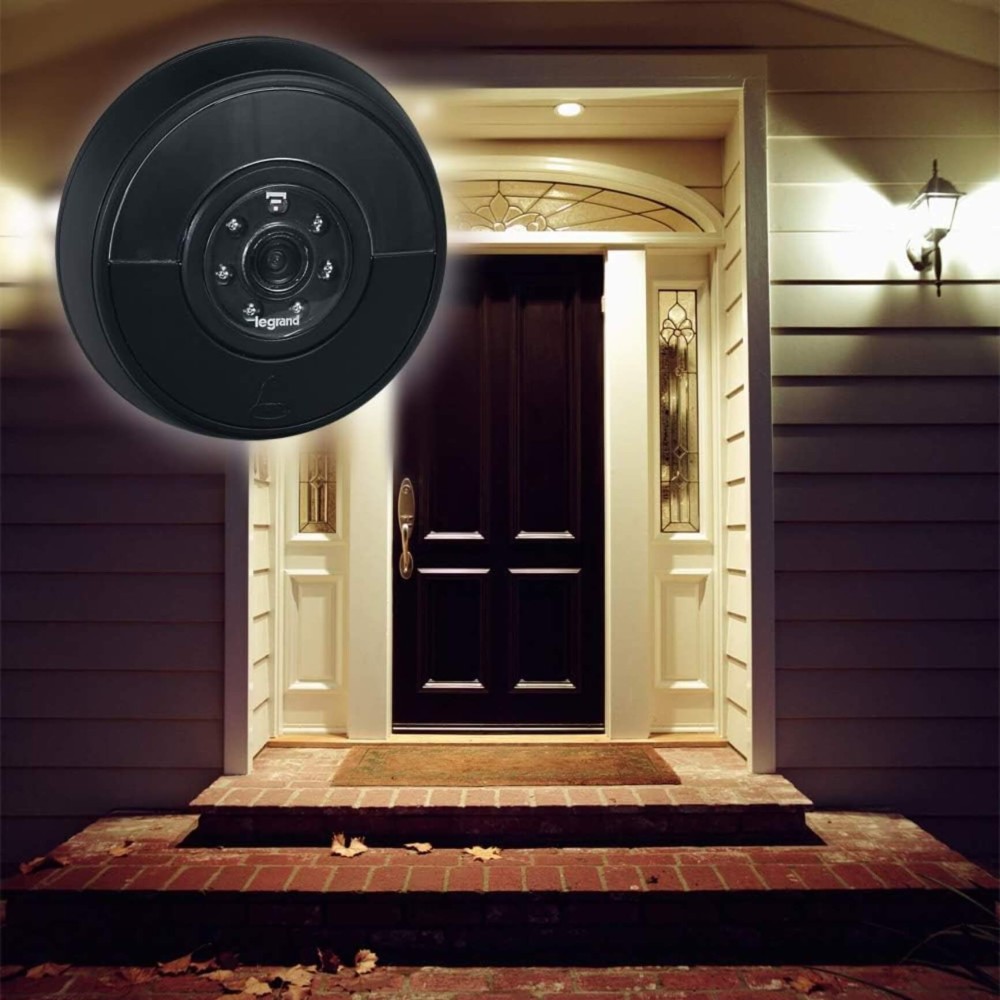 Nút bấm chuông cửa đen Legrand - 094231 slide 4