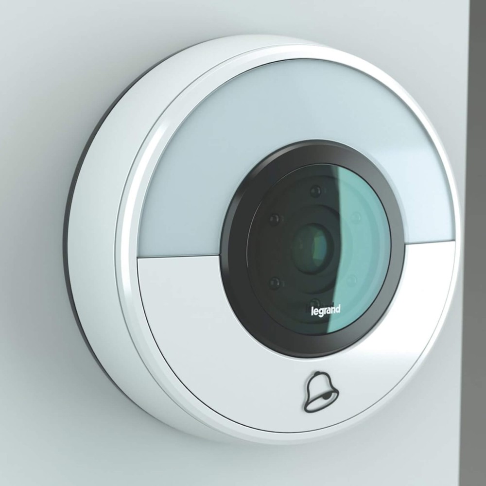 Nút bấm chuông cửa trắng Legrand - 094230 slide 3