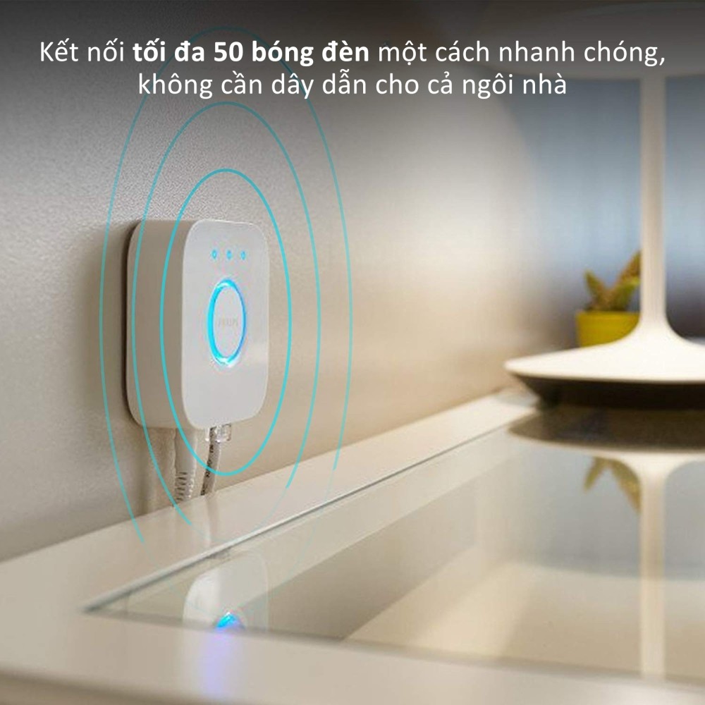 Thiết bị điều khiển ánh sáng thông minh Bridge Hub Philips Hue - 929001180627 slide 3