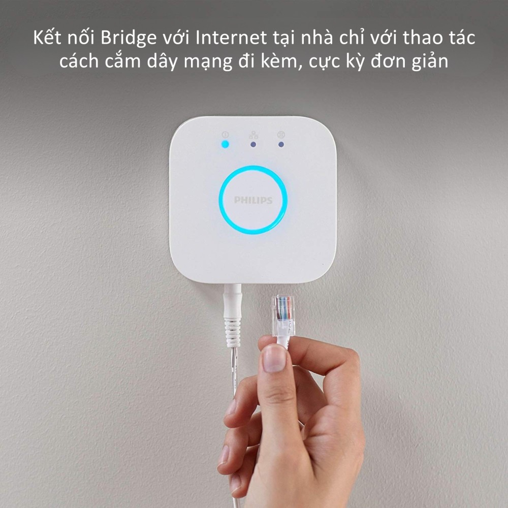 Thiết bị điều khiển ánh sáng thông minh Bridge Hub Philips Hue - 929001180627 slide 5
