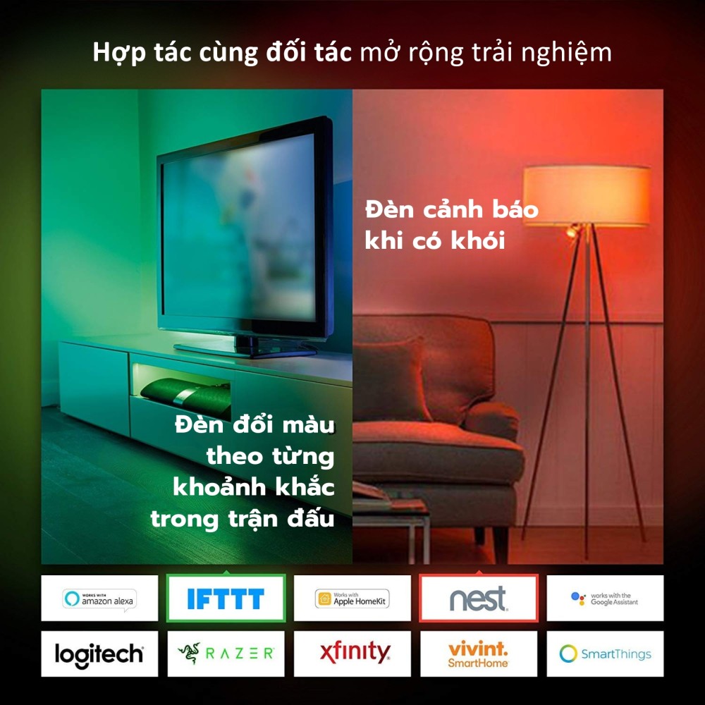 Thiết bị điều khiển ánh sáng thông minh Bridge Hub Philips Hue - 929001180627 slide 6