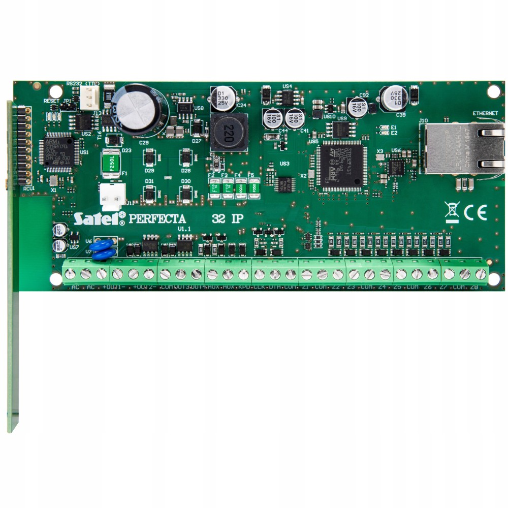 Bảng điều khiển an ninh 32 zones Satel - PERFECTA-IP 32-WRL