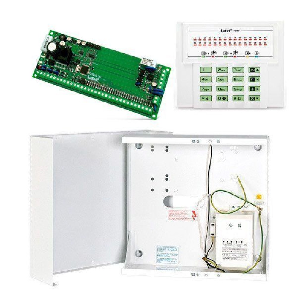 Bảng điều khiển hệ thống an ninh Satel - VERSA 15 slide 1