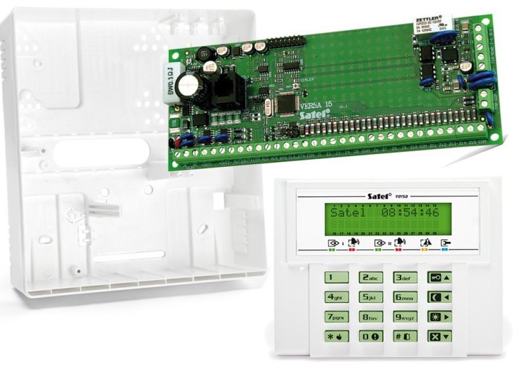 Bảng điều khiển hệ thống an ninh Satel - VERSA 15 slide 2
