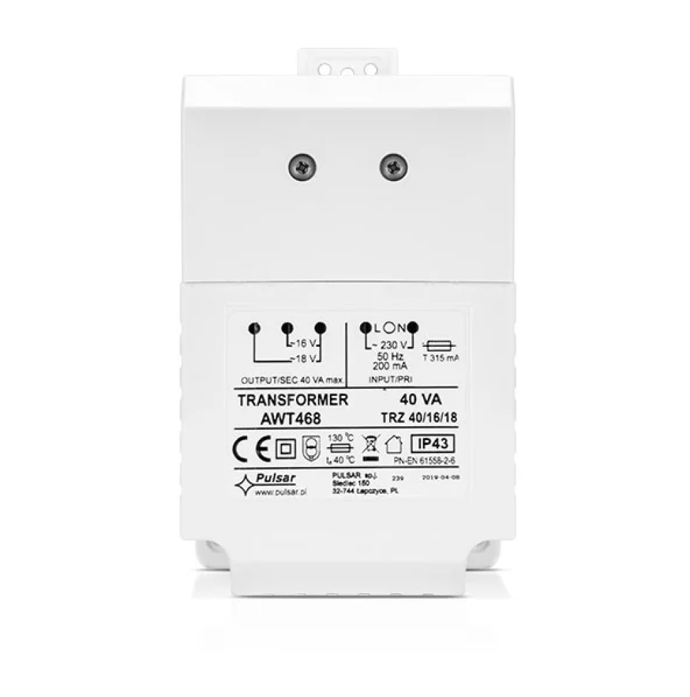 Bộ cấp nguồn Satel - TR 40 VA