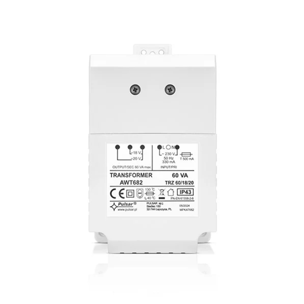 Bộ cấp nguồn Satel - TR 60 VA