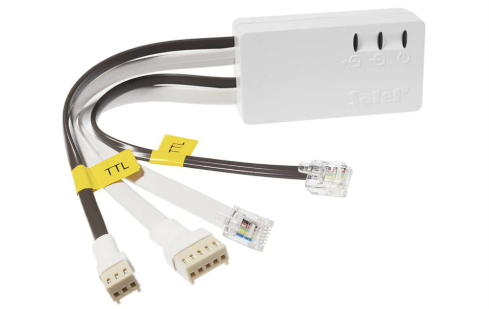Bộ chuyển đổi lập trình thiết bị Satel - USB-RS slide 1