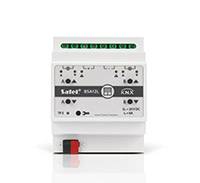 Bộ điều khiển động cơ rèm 2 kênh 30mA Satel - KNX-BSA12L