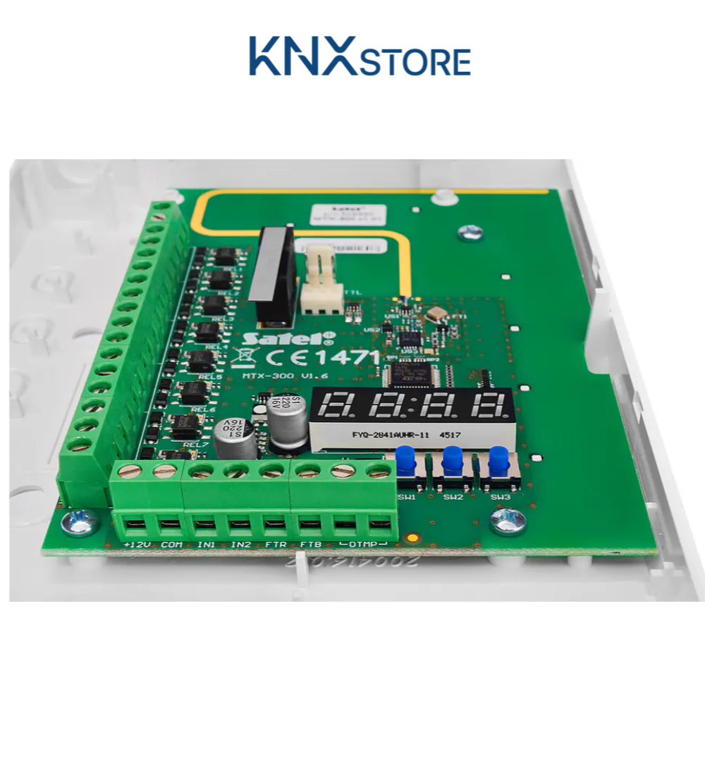 Bộ điều khiển hệ thống không dây 433 MHz Satel - MTX-300 slide 2