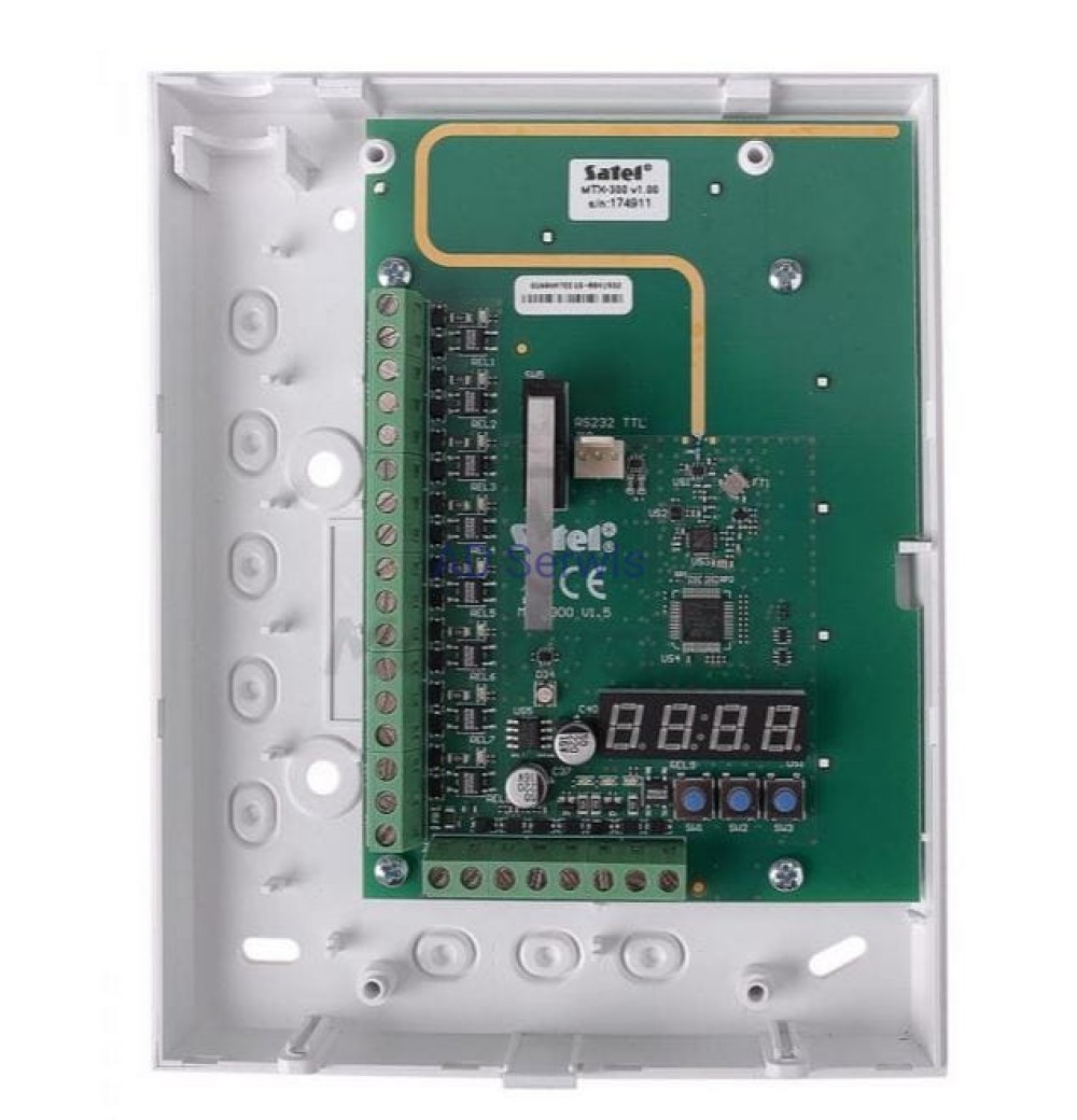 Bộ điều khiển hệ thống không dây 433 MHz Satel - MTX-300 slide 4