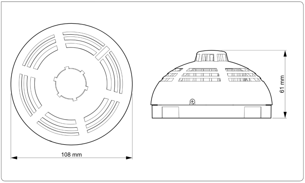 Cảm biến báo khói không dây Satel - MSD-300 slide 2