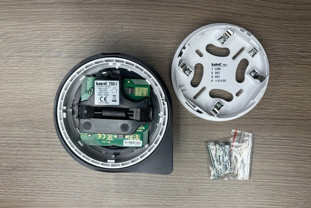 Cảm biến báo khói & nhiệt Satel - TSD-1 slide 2