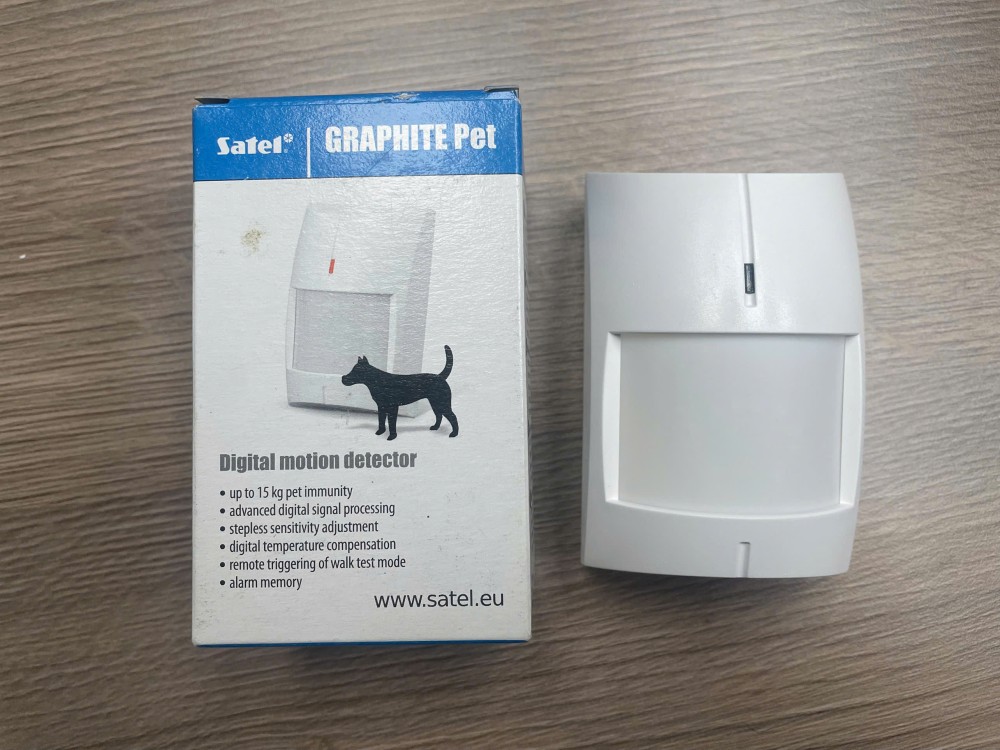 Cảm biến chuyển động tia hồng ngoại Satel - GRAPHITE PET slide 3