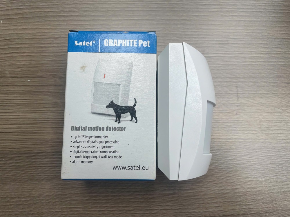 Cảm biến chuyển động tia hồng ngoại Satel - GRAPHITE PET slide 4