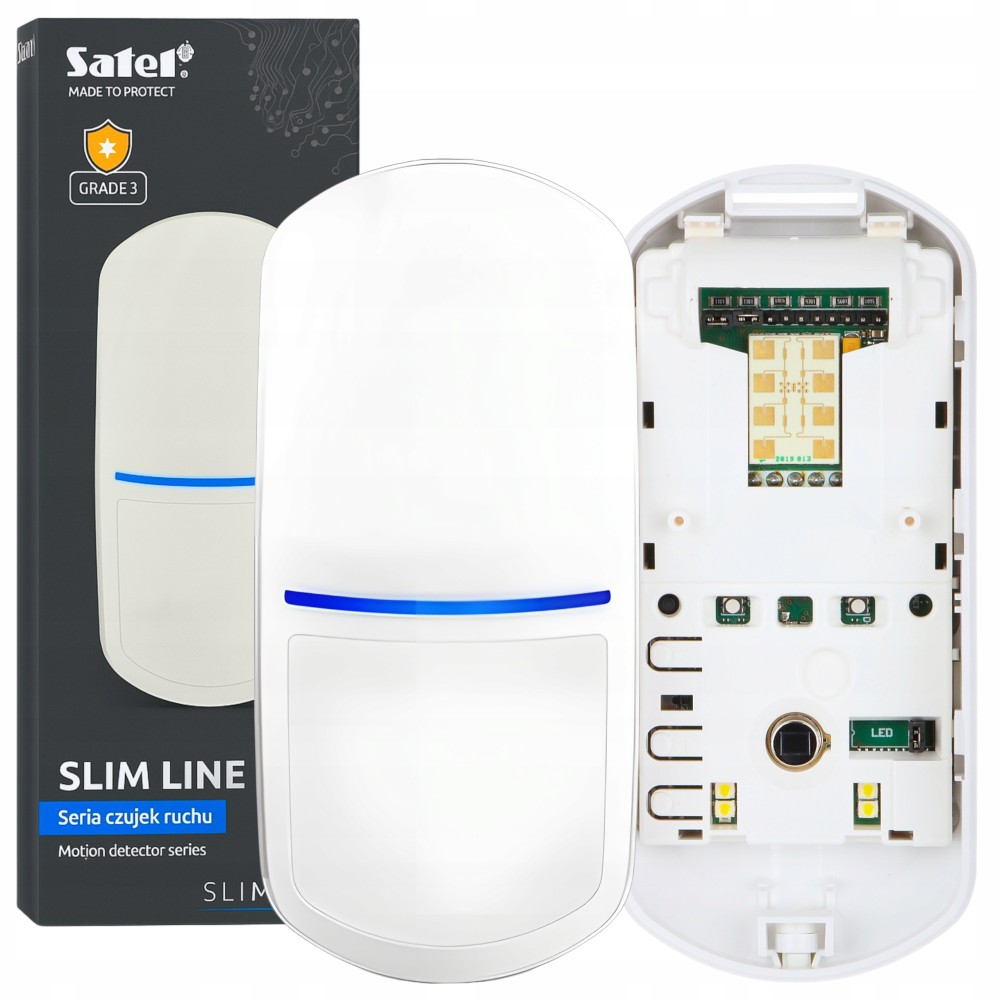 Cảm biến chuyển động trong nhà Satel - SLIM-DUAL-LUNA slide 1