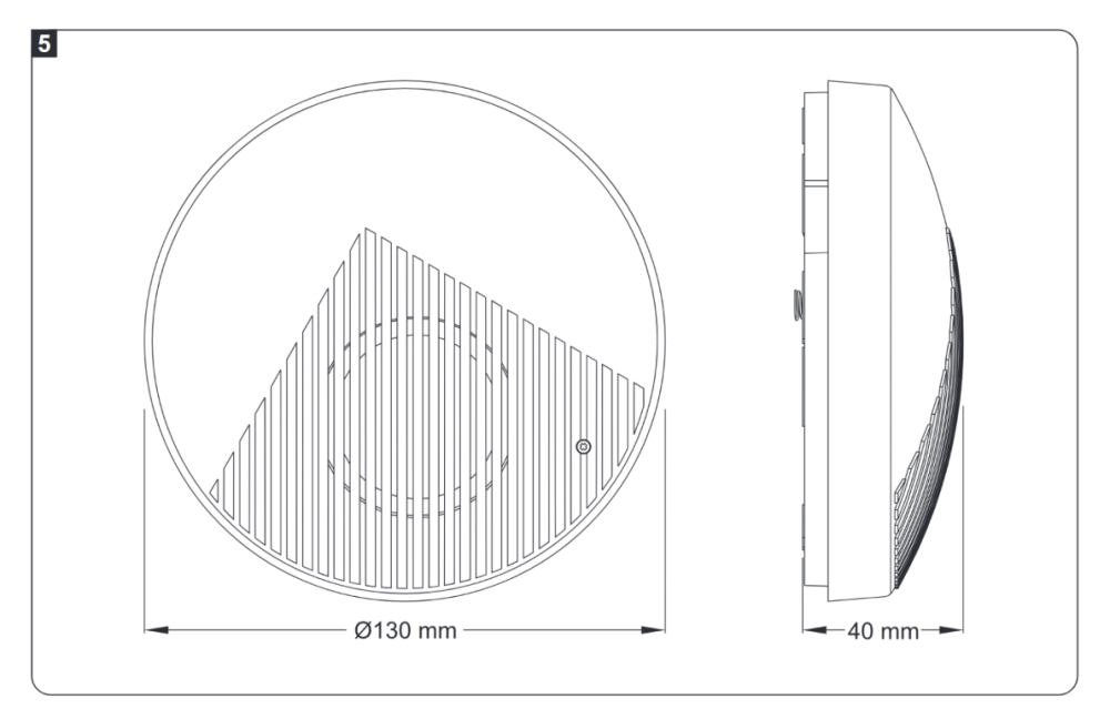 Còi báo động chống trộm trong nhà Satel - SPW-100 slide 2
