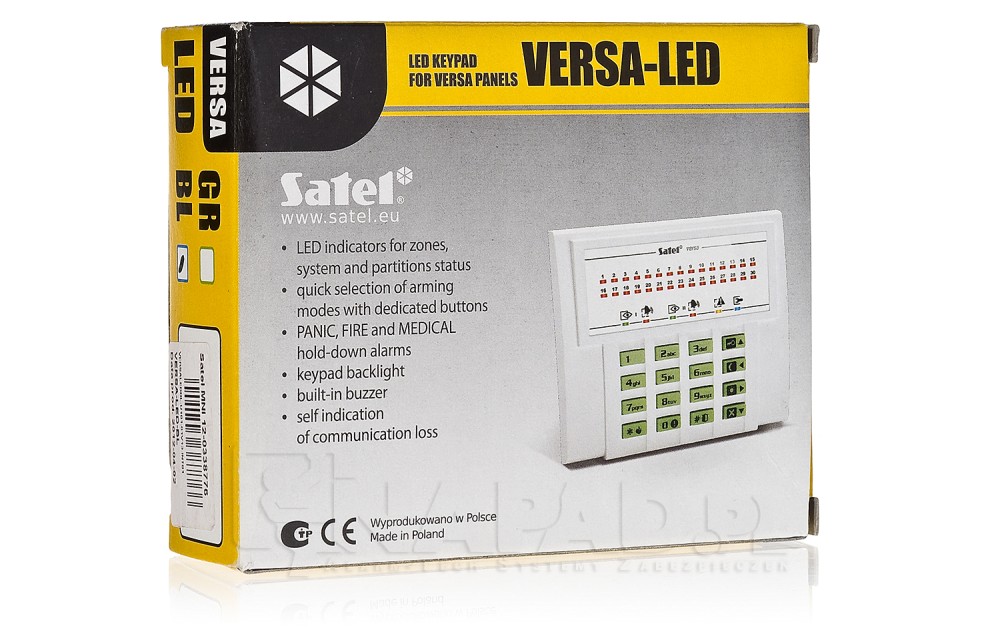 Màn hình điều khiển hệ an ninh Satel Versa Control Panel - VERSA-LED-BL / VERSA-LCD-BL slide 2