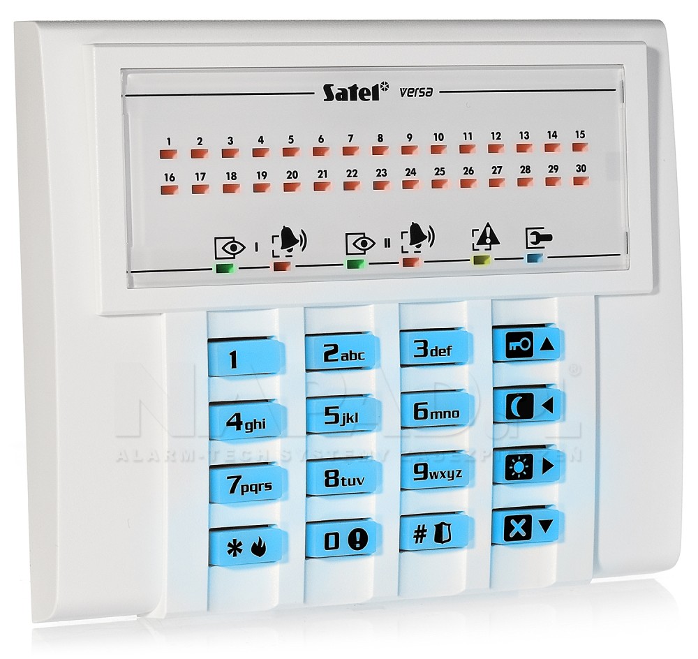 Màn hình điều khiển hệ an ninh Satel Versa Control Panel - VERSA-LED-BL / VERSA-LCD-BL slide 4