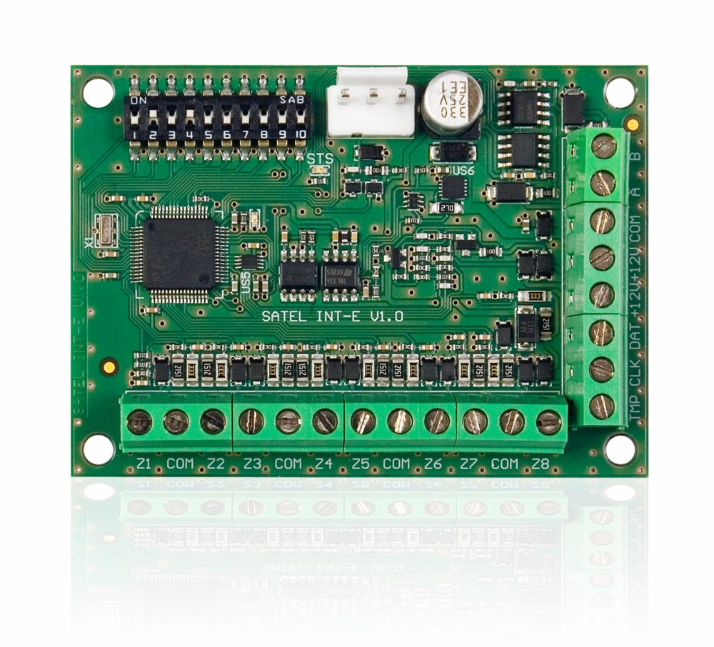 Mô-đun mở rộng khu vực Satel - INT-E slide 0