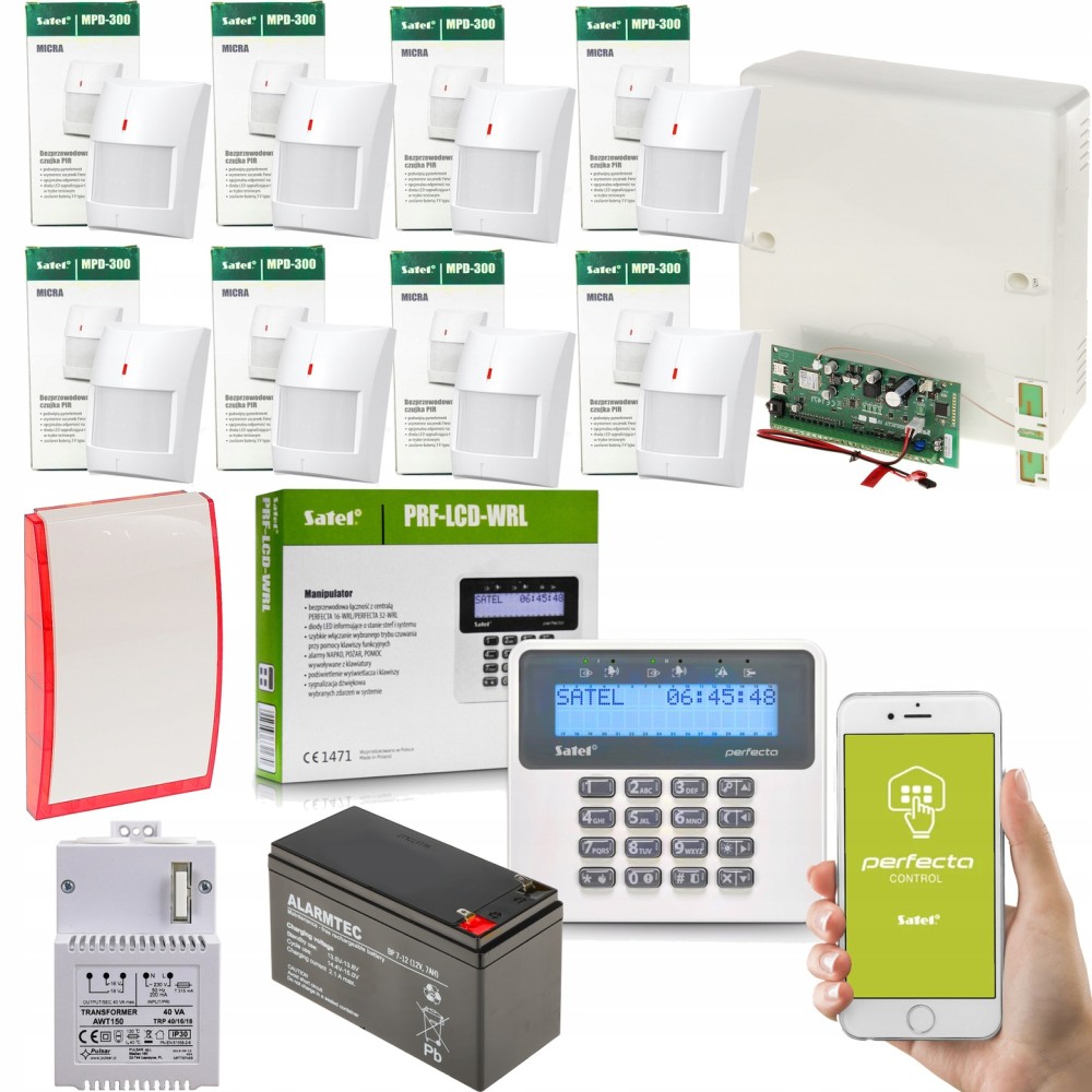 Cảm biến chuyển động không dây Satel - MPD-300 slide 2