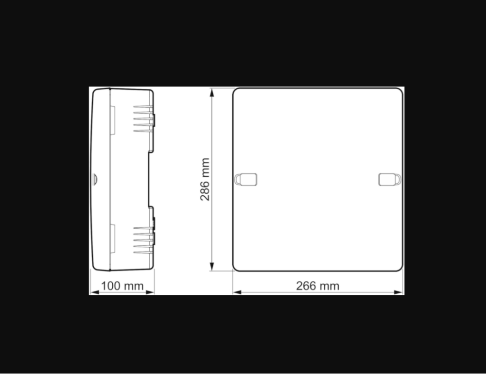 Tủ an ninh gắn nối Satel - OPU-4P slide 2