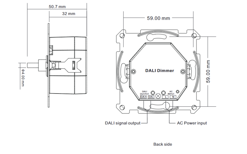Công tắc điều khiển xoay DALI MCU DT8 CCT Sunricher - SR-2400RB-CCT slide 3