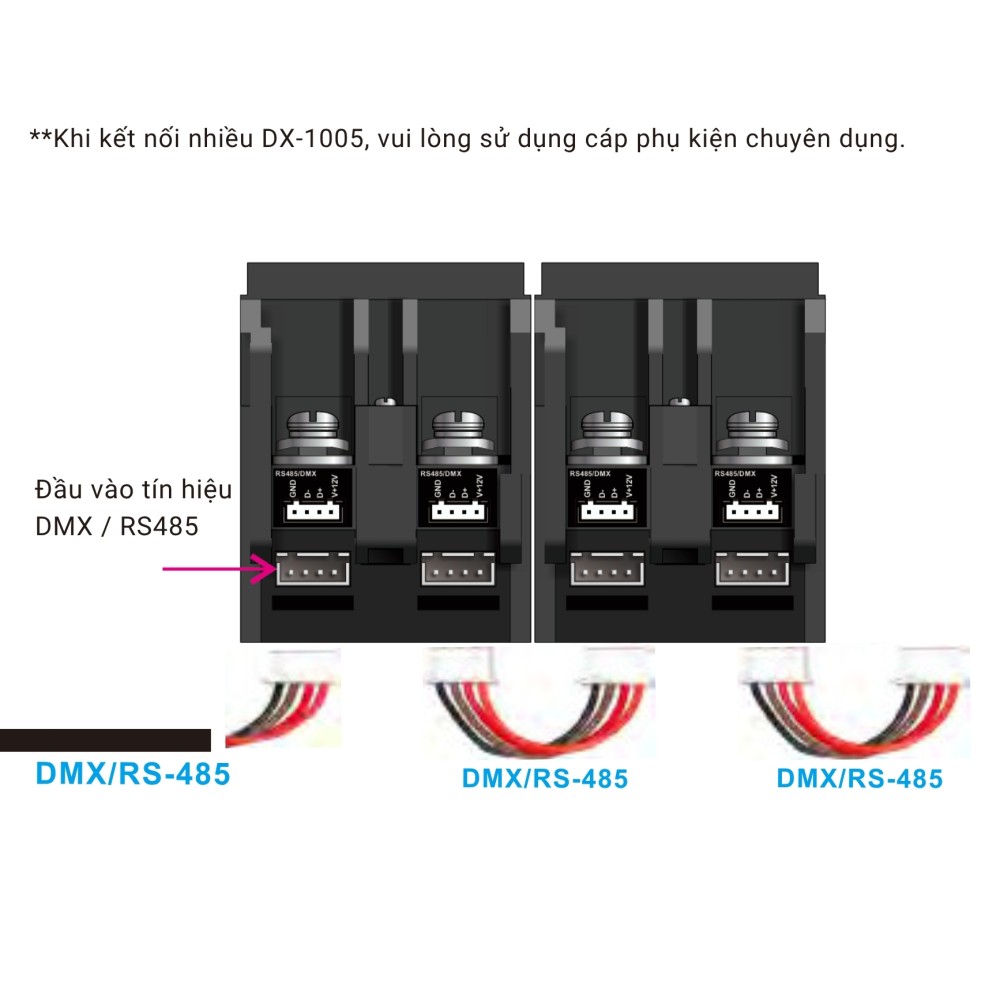 Thiết bị DMX Dimmer Mosfet Lite-Puter - DX-1005 slide 3