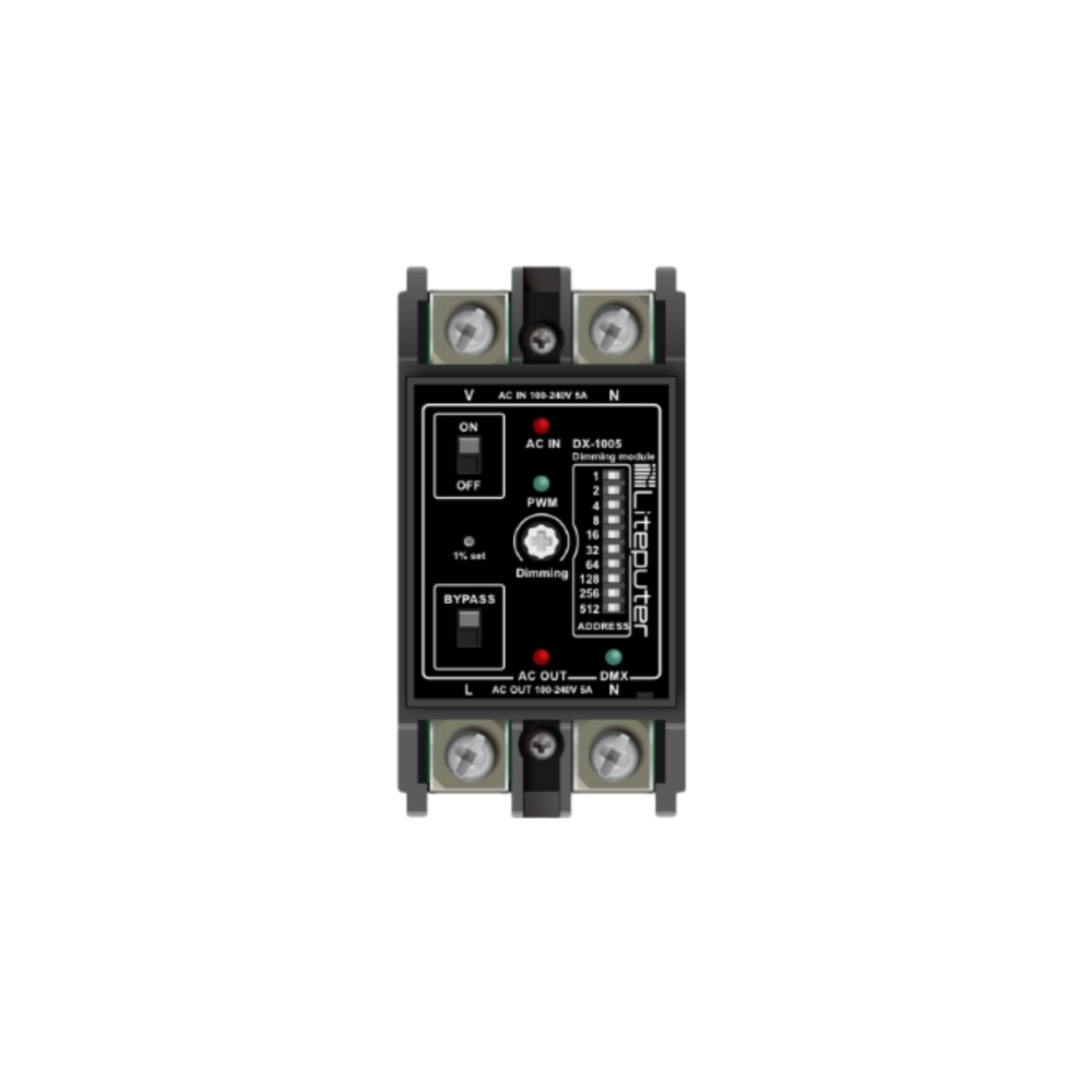 Thiết bị DMX Dimmer Mosfet Lite-Puter - DX-1005 slide 0
