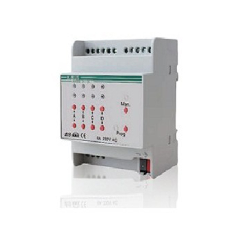 Thiết bị điều khiển rèm cửa tự động AC 4 kênh KNX - AWBS-04/00.1