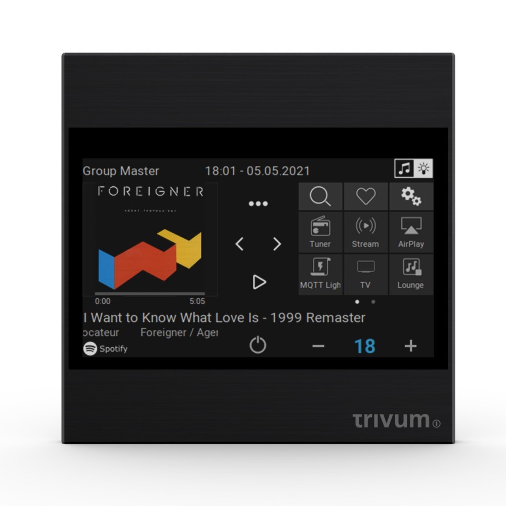 Màn hình cảm ứng KNX 4.3 inch Ethernet TouchPad4 Trivum slide 6