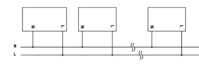 Sơ đồ đấu dây, 6 cài đặt trước và 4 cài đặt trước + 2 bộ điều chỉnh độ sáng VBA-SSR6