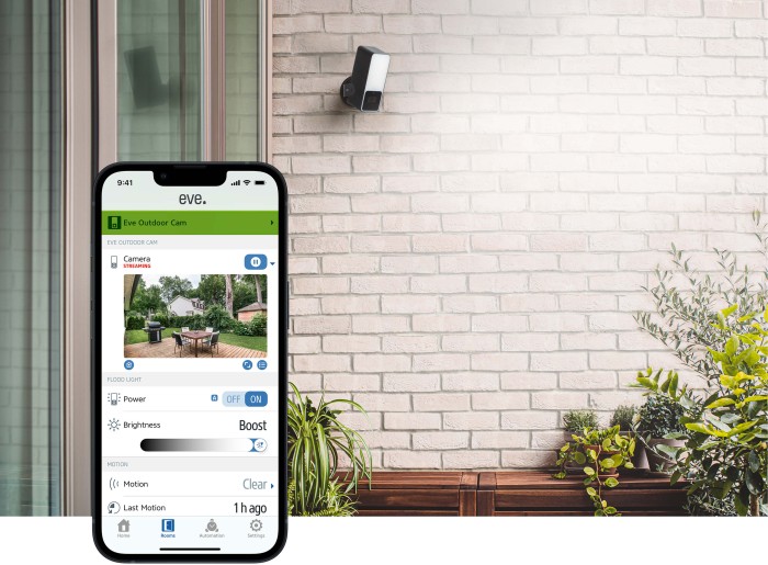Camera ngoài trời ‎IP55 Eve Outdoor Cam 1