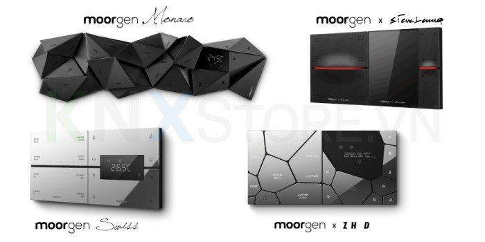 Dòng bảng điều khiển thông minh gắn tường Moorgen