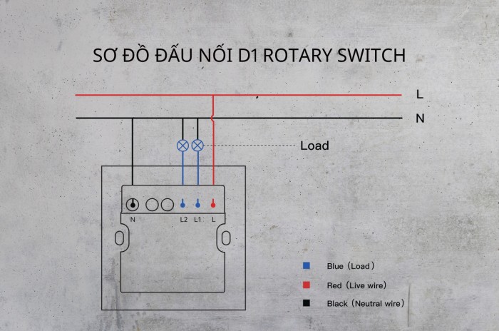 Công tắc điều khiển xoay 3 phím bấm Casambi D1 Siqitech XD1PN1L (8)