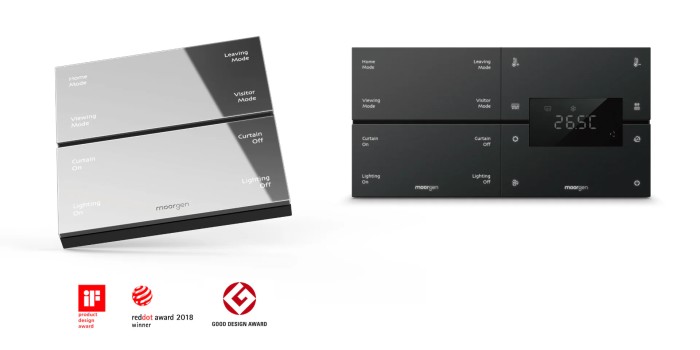 Tham khảo thêm các panel cảm ứng, công tắc có giao tiếp Mobus của hệ sinh thái Moorgen tại KNXStore