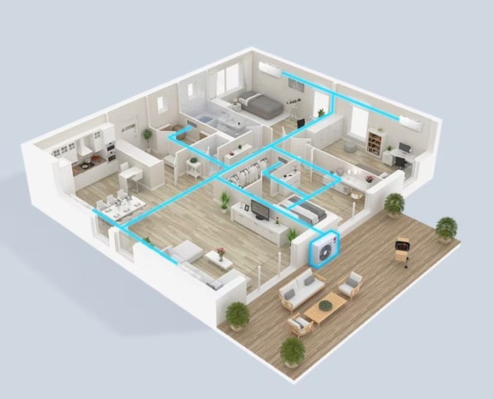 Hệ thống điều hòa VRV và VRF là gì?(9)