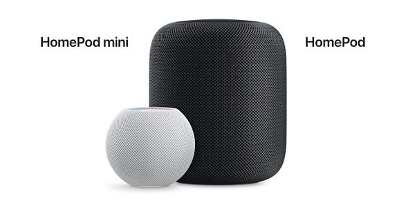 Hình ảnh Homepod và Homepod mini