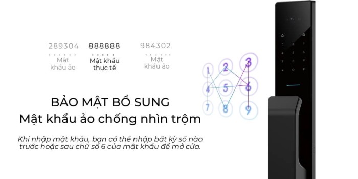 Khóa cửa thông minh vân tay tĩnh mạch T9 Moorgen(3)