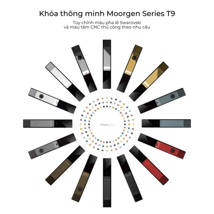 Khóa cửa thông minh vân tay tĩnh mạch T9 Moorgen(1)