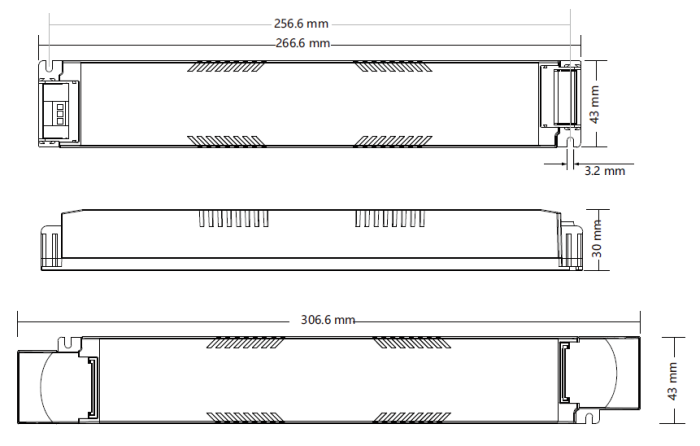LED Driver CV Casambi 150W 24VDC 2 kênh 2