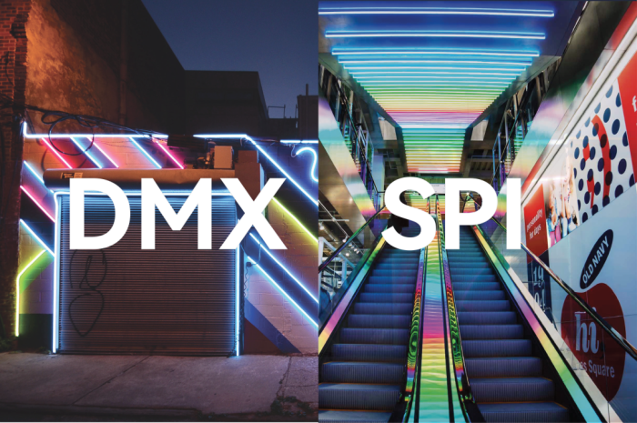 Sự khác biệt giữa công nghệ DMX512 và SPI 5