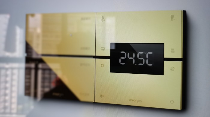 Giải pháp thermostat thông minh tích hợp hệ thống Moorgen