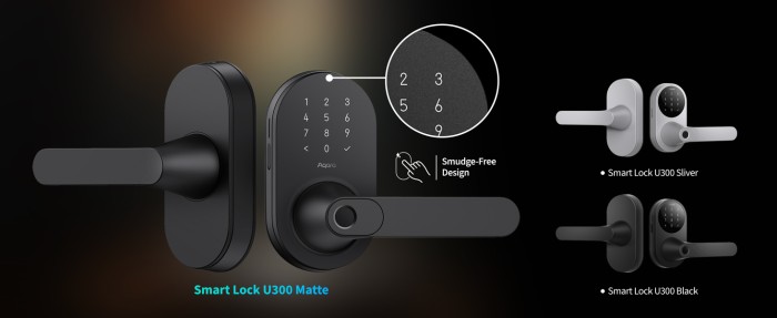 Khóa cửa thông minh U300 Matter Aqara 1
