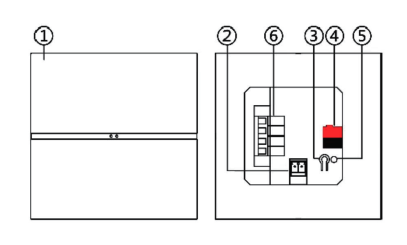 Công tắc điều khiển KNX Kanonbus - KTE8TS-M 2