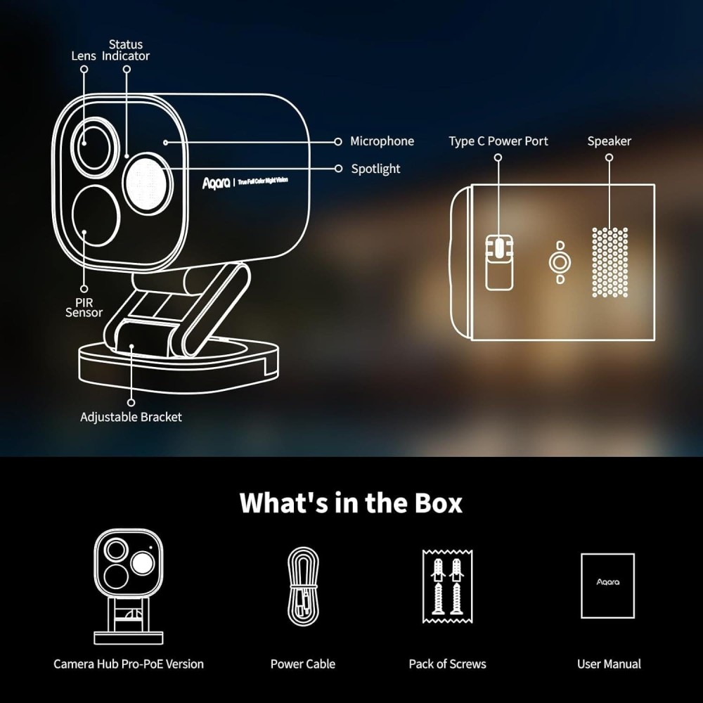 Bộ điều khiển trung tâm Camera Hub G5 Pro PoE Matter Aqara 3