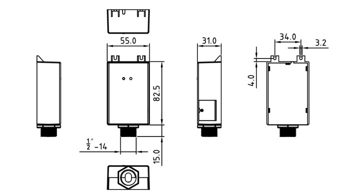 Thông số kích thước SR-2421-TR5-V